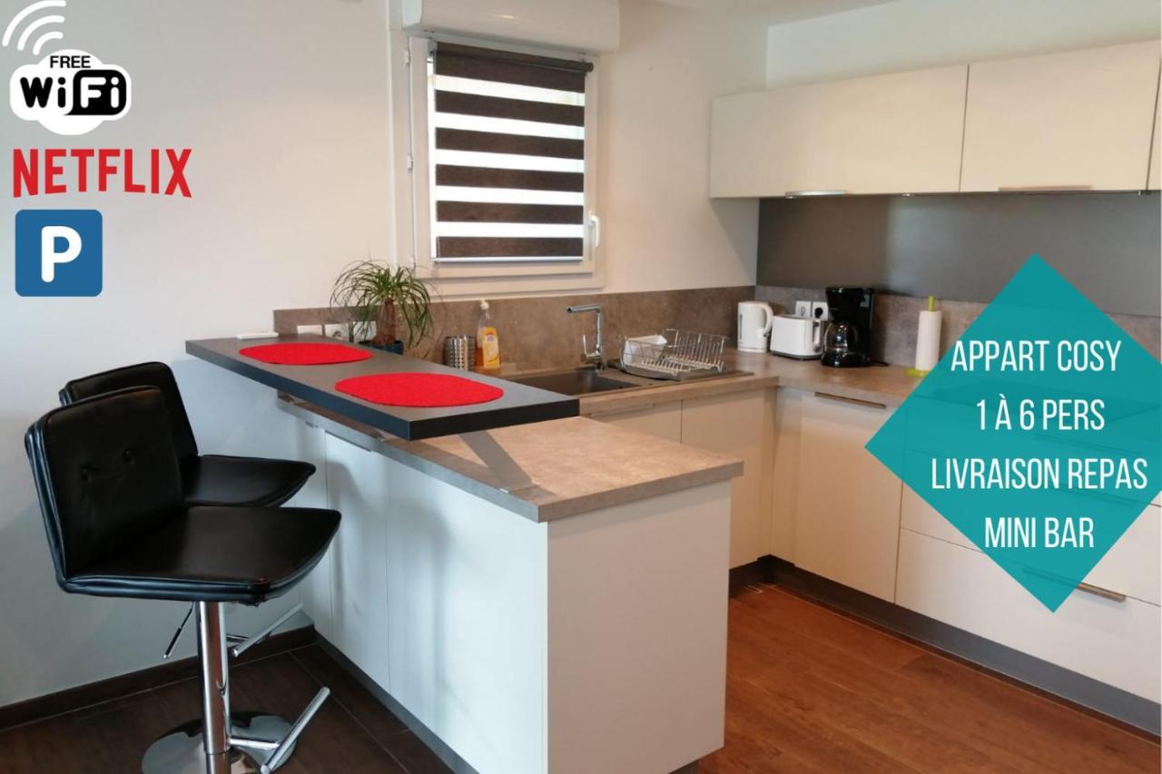 Appartement Le Cocon du Léman 4 Étoiles Netflix&Mini-Bar&Parking Privé&Balcon à Viry  Extérieur photo