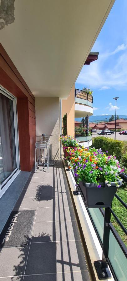 Appartement Le Cocon du Léman 4 Étoiles Netflix&Mini-Bar&Parking Privé&Balcon à Viry  Extérieur photo